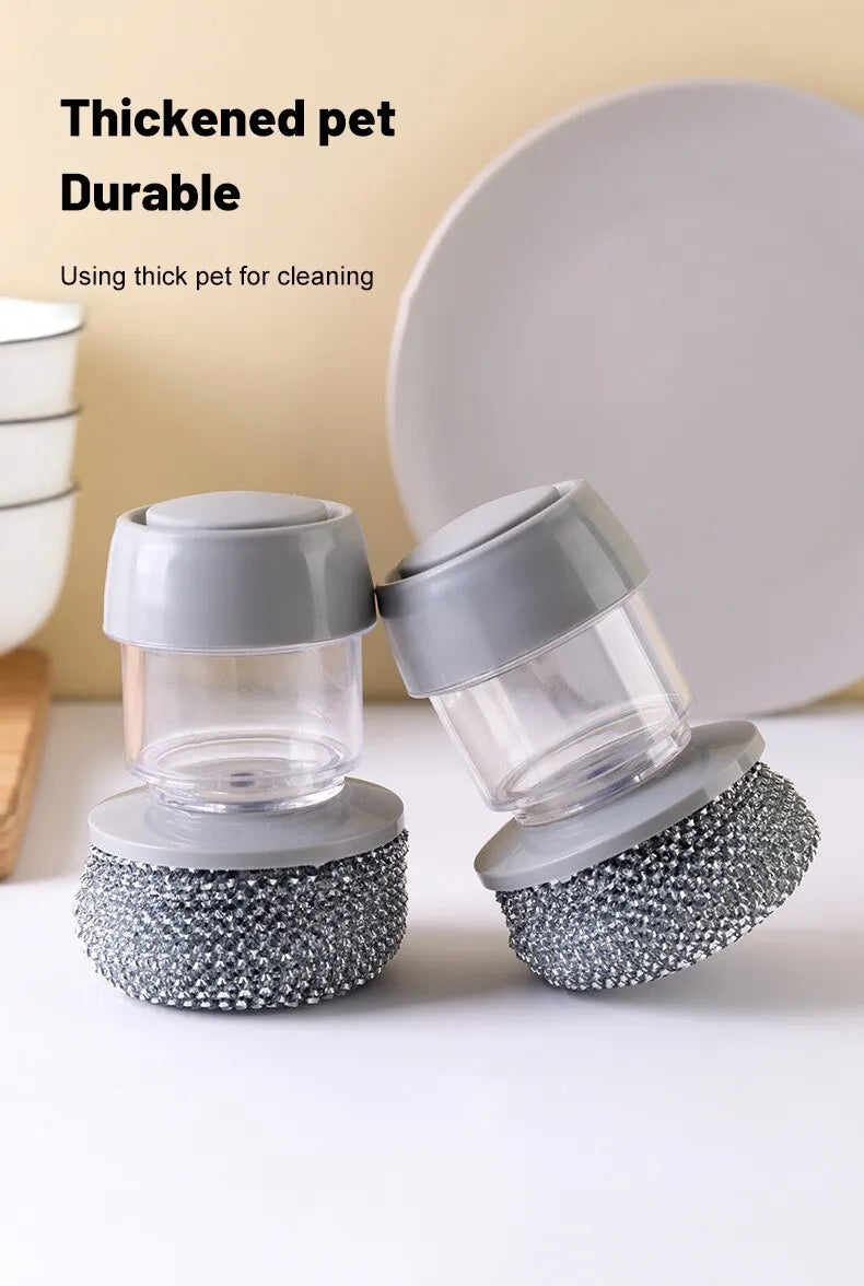 CleanEase™ – La brosse à savon intégrée qui fait mousser le ménage !