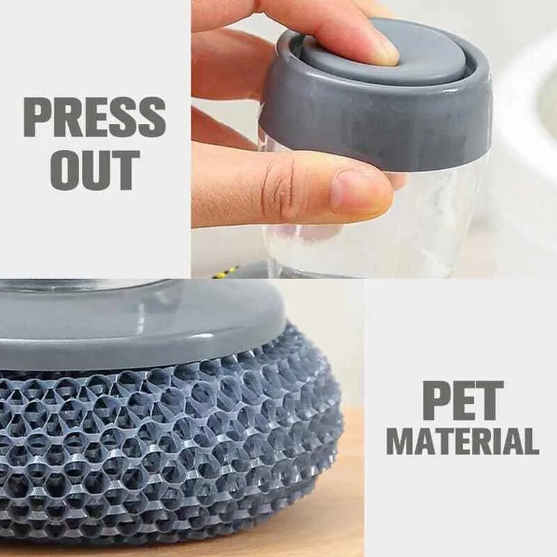 CleanEase™ – La brosse à savon intégrée qui fait mousser le ménage !