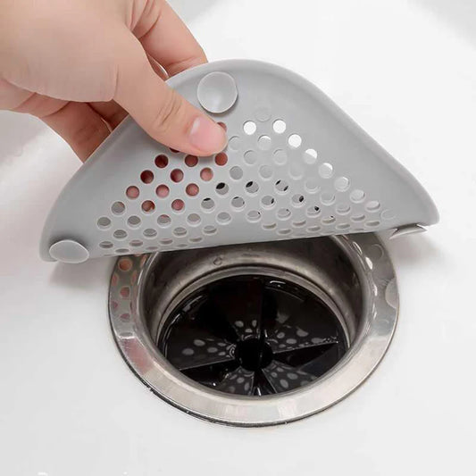 Filtre en Silicone Réutilisable pour Évier – Attrape-Cheveux & Déchets