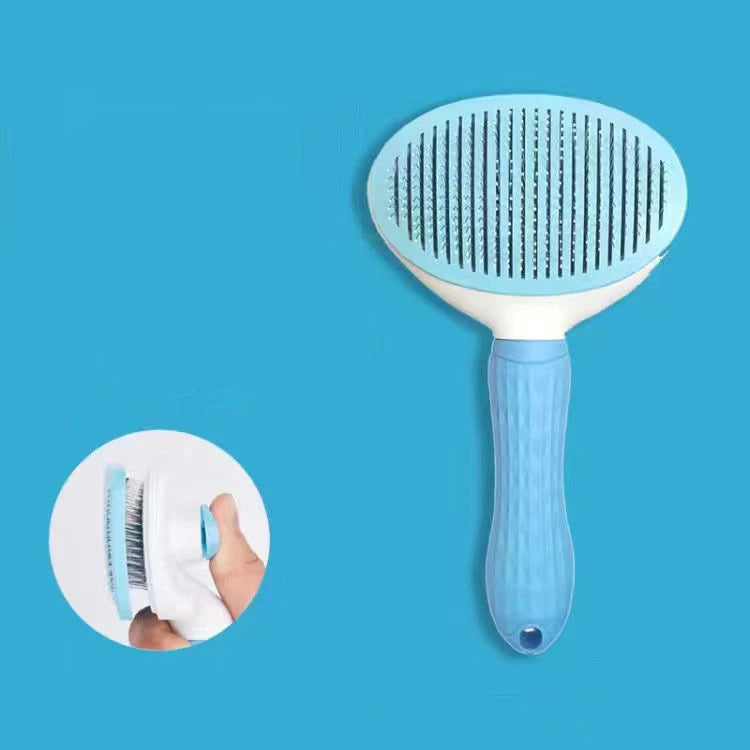 Brosse Auto-Nettoyante pour Chiens & Chats – Poils Longs et Courts