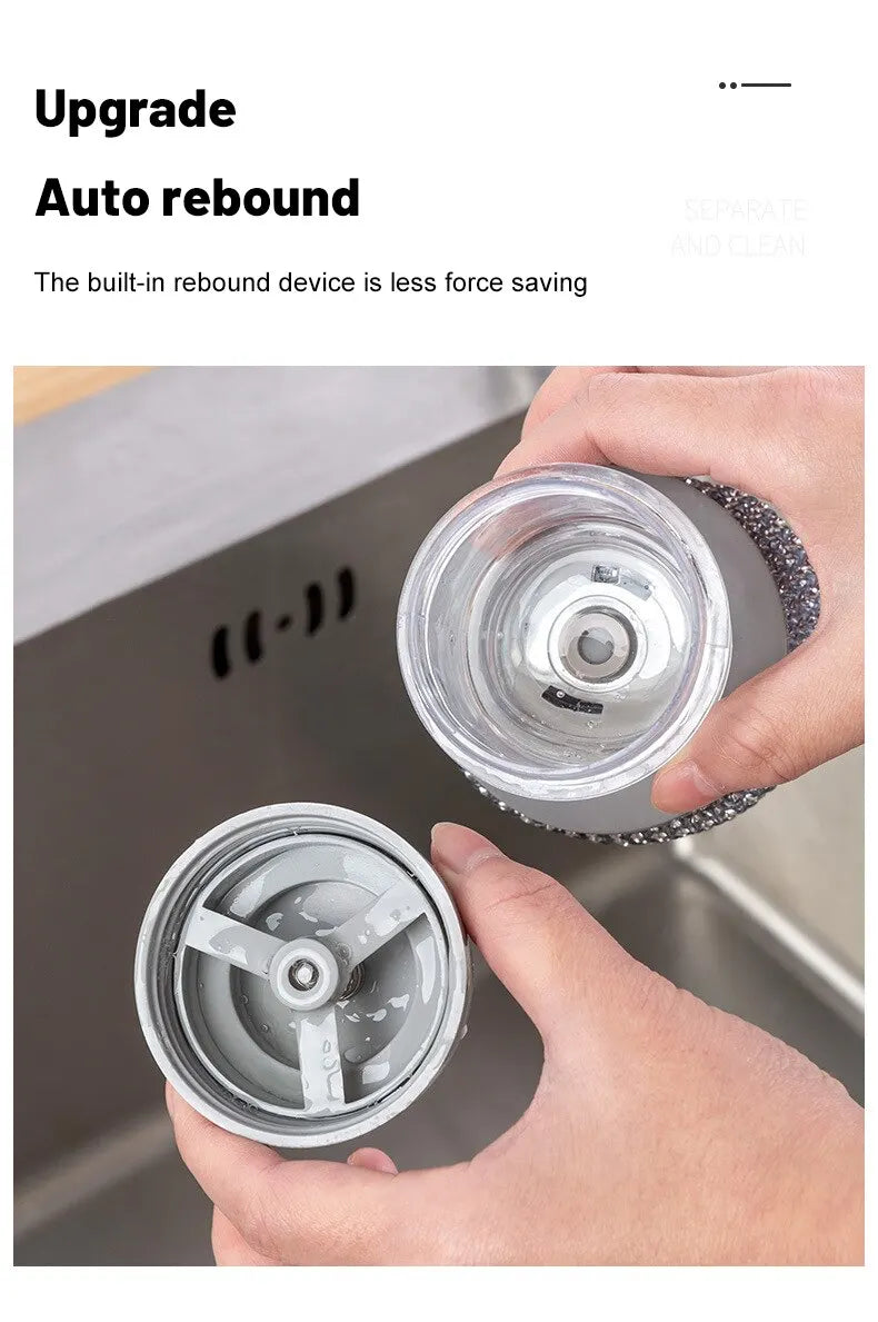 CleanEase™ – La brosse à savon intégrée qui fait mousser le ménage !