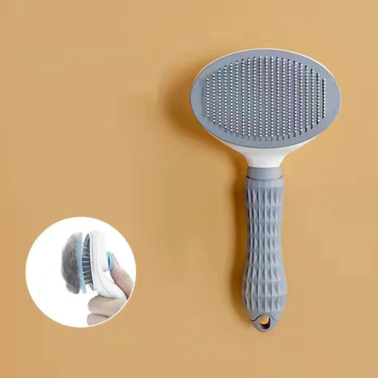 Brosse Auto-Nettoyante pour Chiens & Chats – Poils Longs et Courts