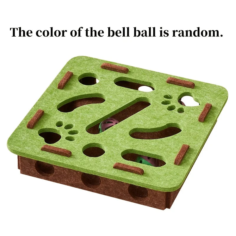 Puzzle interactif pour chats – Stimule l’esprit & réduit l’ennui 🐾