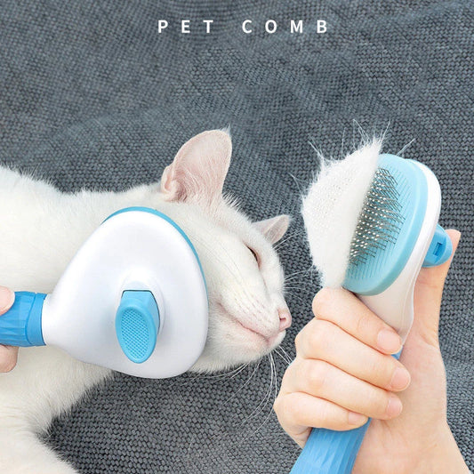 Brosse Auto-Nettoyante pour Chiens & Chats – Poils Longs et Courts